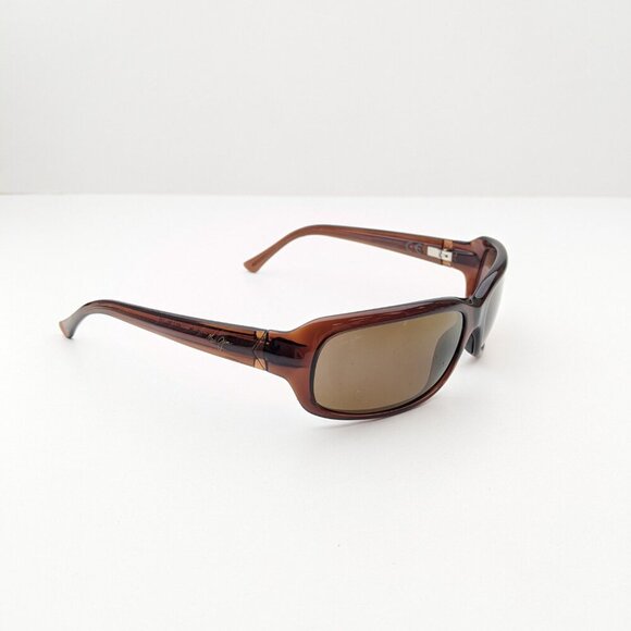 🕶️Made in Italy! Maui Jim MJ189-26 Lagoon Sunglasses 62/20 120 /ALO502🕶️ - Picture 4 of 11